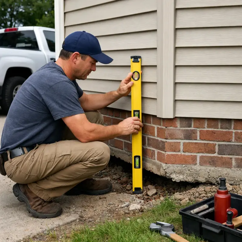 Foundation Settling Repair New Brunswick