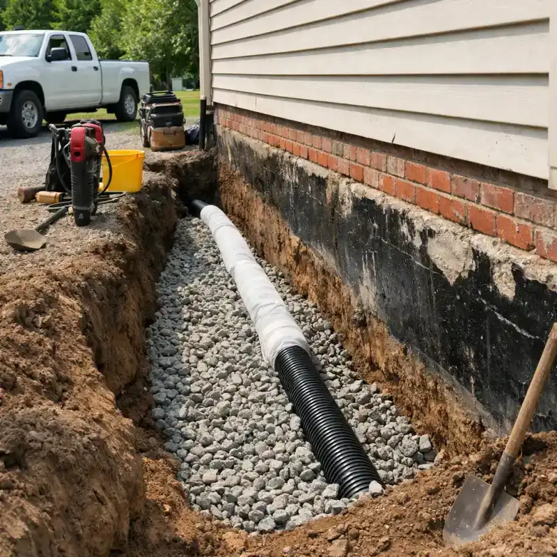 French Drain New Brunswick
